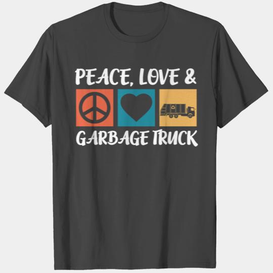 Garbage Truck Recycling Garbage Garbage Vehicles T Shirts