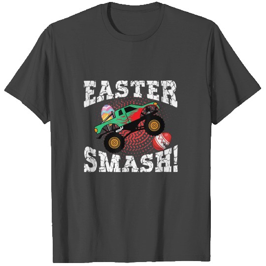 Easter Monster Truck Easter Smash Men Women Kids T Shirts