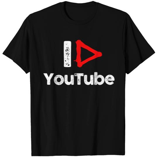 I love YouTube T Shirts
