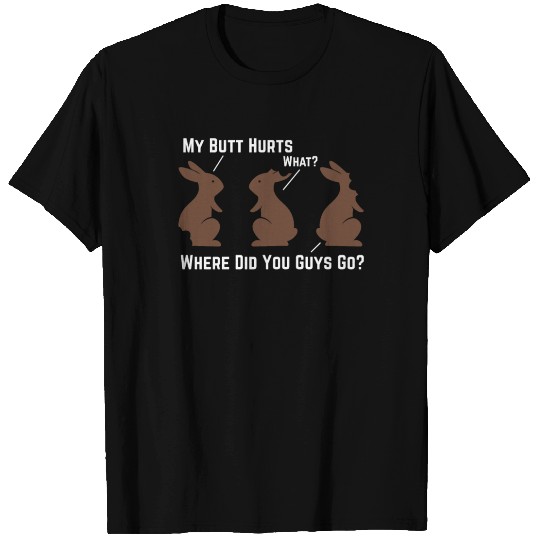Happy Easter Motif Easter Eggs Funny Easter Bunny T Shirts