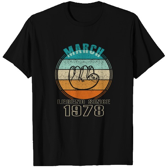 1978 Im März Vintage T Shirts