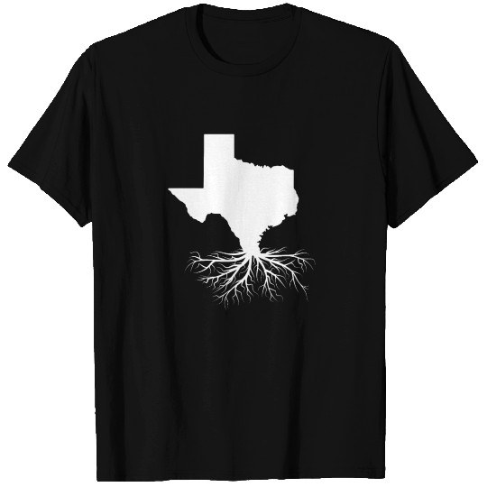 Texas Roots,Texas map, Texas independence T Shirts