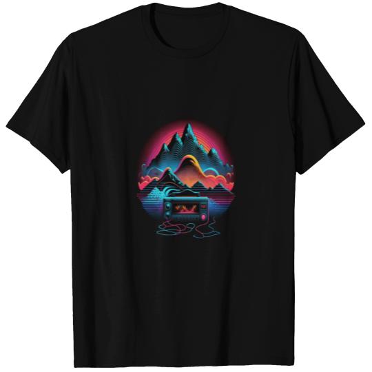AV Technician Sound Waves Audio Visual Technology T Shirts