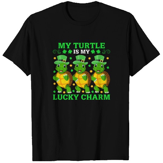My Turtle Is My Lucky Charm T Shirts