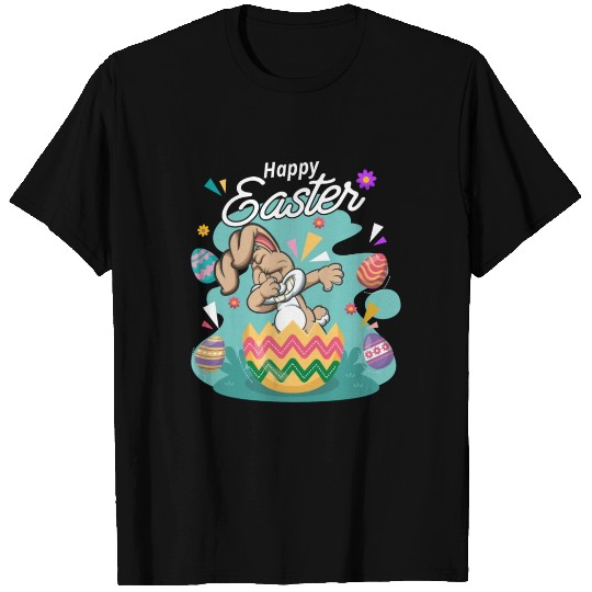 Happy dabbing Easter Bunny T Shirts