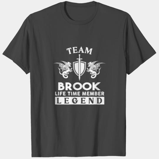 Brook Name T Shirts - Brook Legend Lifetime Member