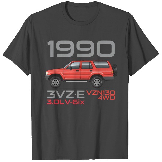 1990 Cardinal Red T Shirts