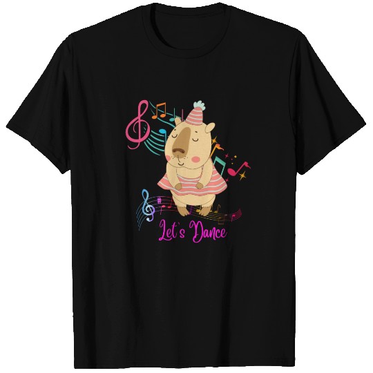 Capybara: Let's Dance T Shirts