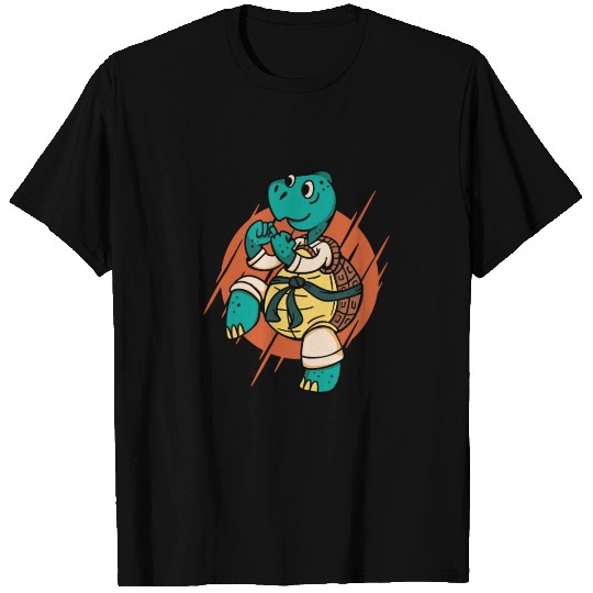 Karate turtle T Shirts