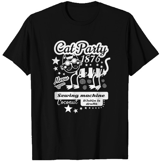 Cat Party T Shirts
