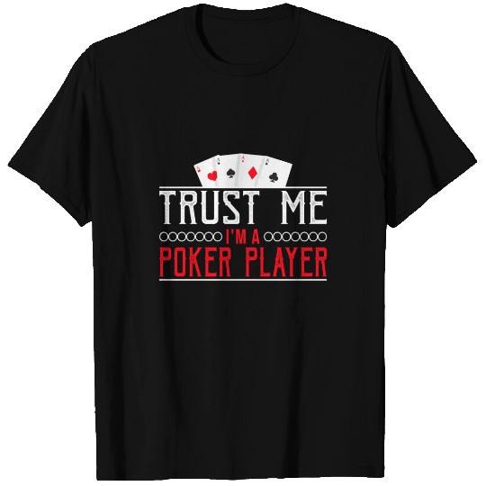 Poker card game casino gift funny T Shirts