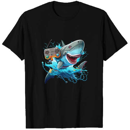 shark game ps 1 T Shirts