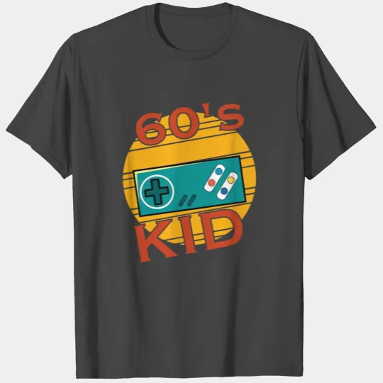 Gamer Kid Retro 60s 1960s T Shirts