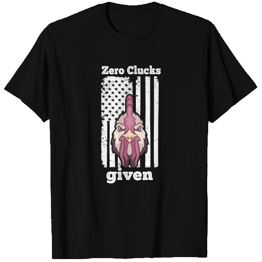 Zero Clucks Given Gallero Gamefowl Cock Fighting T Shirts