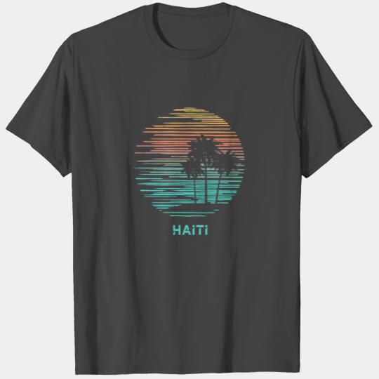 Haiti Cool Souvenir Vacation Artistic T Shirts