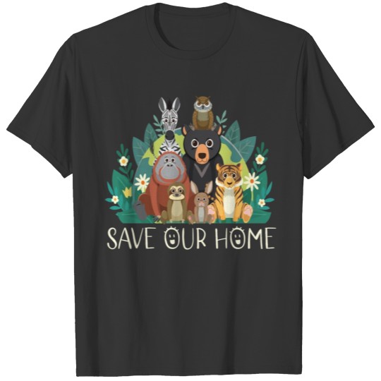 Save Our Home Animals Baby T Shirts
