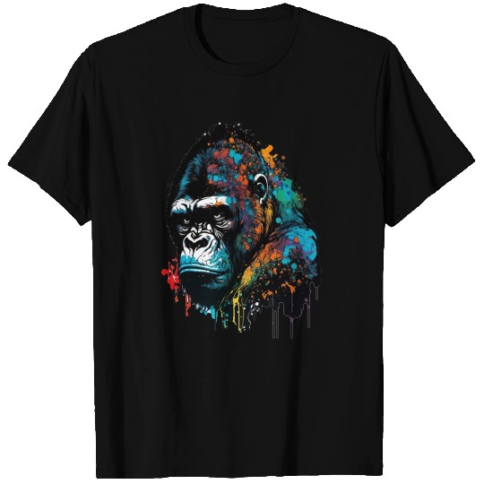 gorilla angry T Shirts