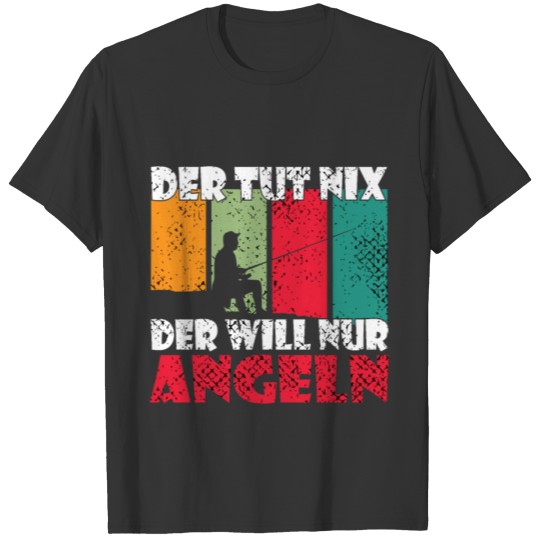 Fischer Angler Angel - Fishing T Shirts