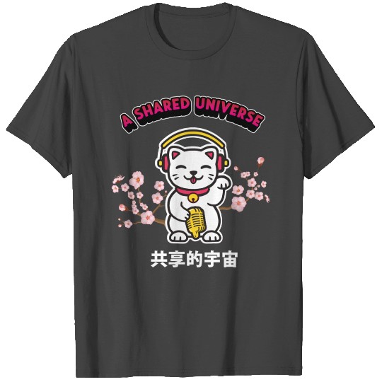 A Shared Universe Lucky Cat T Shirts