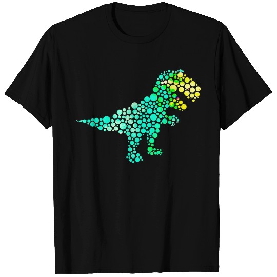 Dot Day T Rex Dinosaur Lover Polka Dot Pattern Int T Shirts
