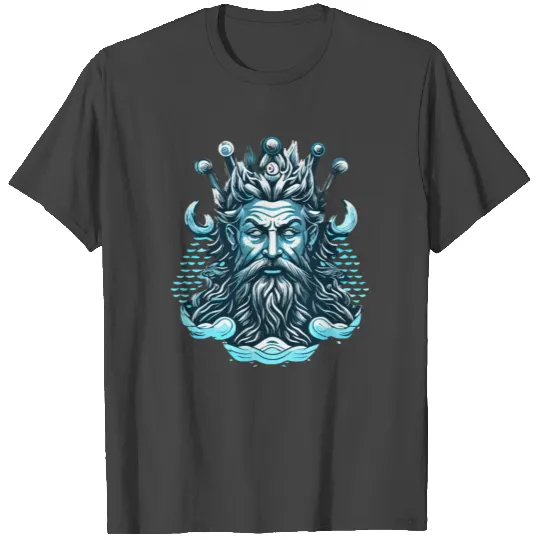 Poseidon Greek God Ancient Greece Mythology T Shirts