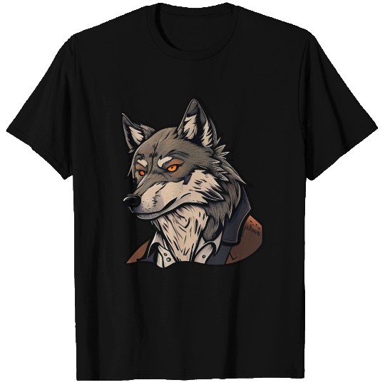 Suited Wolf T Shirts