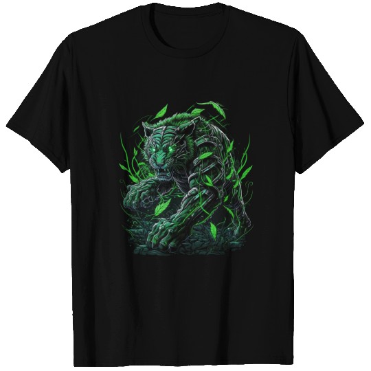 Black & green liger products T Shirts