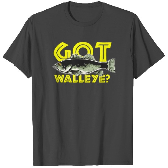 walleye fishing, fish, bass, bass fishing T Shirts
