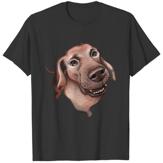 brown dog face trending T Shirts