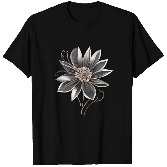 Silver Rose T Shirts