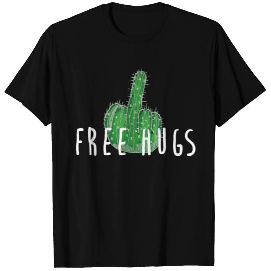 Free Hugs - cactus, plants, gardening T Shirts