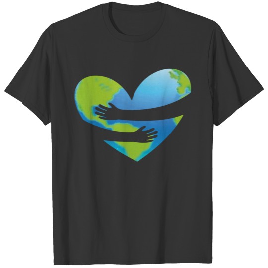 World earth day - save our planet, heart T Shirts