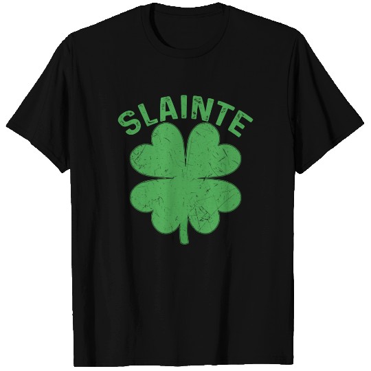 Slainte Beer Drinking Irish St Patricks Day T Shirts