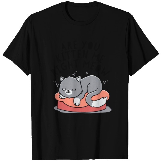 Are You Kitten Me Right Meow T Shirts