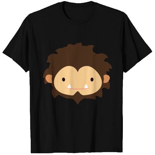 Sneaky Sasquatch Head T Shirts