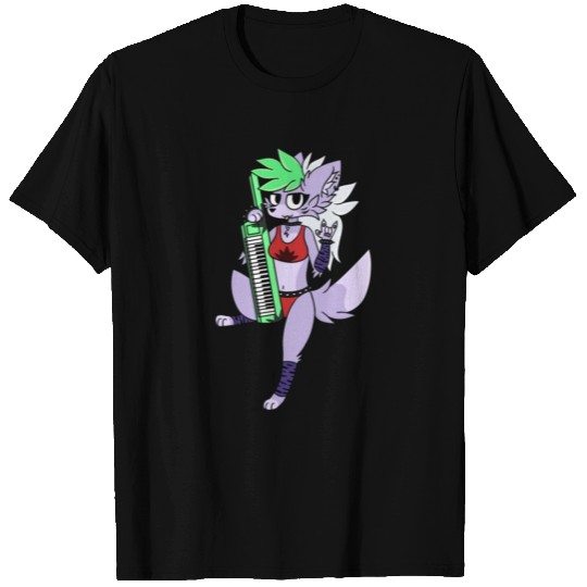 FNAF Roxanne wolf Security Breach T Shirts