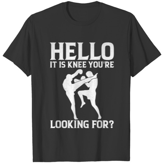 Funny Kickboxing MMA Boxing Karate Quote T Shirts