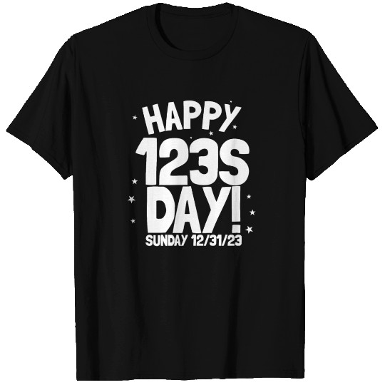 Happy 123s Day Sunday 12/31/23 123123 123sday T Shirts