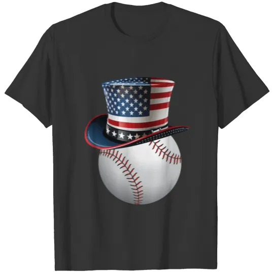 Patriotic America USA Flag 4th Of July Baseball T Shirts