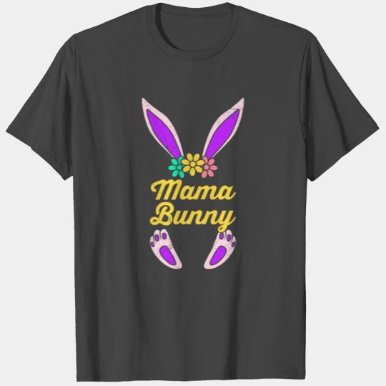 Bunny Mom Easter Bunny Easter friends Mommy T Shirts