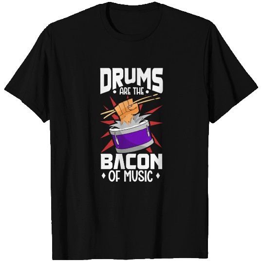 Drummer Drums Music Drum Set Drumming T Shirts