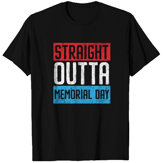 Patriotic Veteran USA Flag American Memorial Day T Shirts