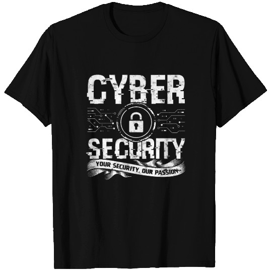 Cyber Security Cyber Hacker Analyst Programmer T Shirts
