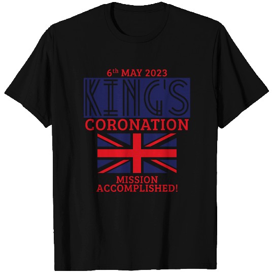 King’s Coronation, Mission Accomplished (Navy) T Shirts