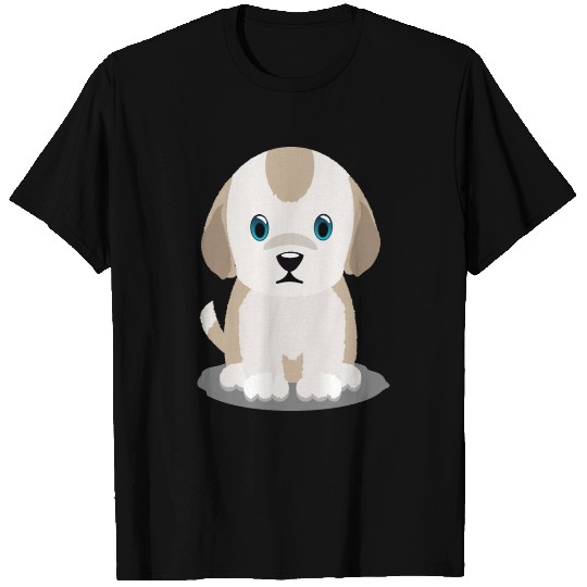 Cute and Adorable Light Brown Puppy T Shirts