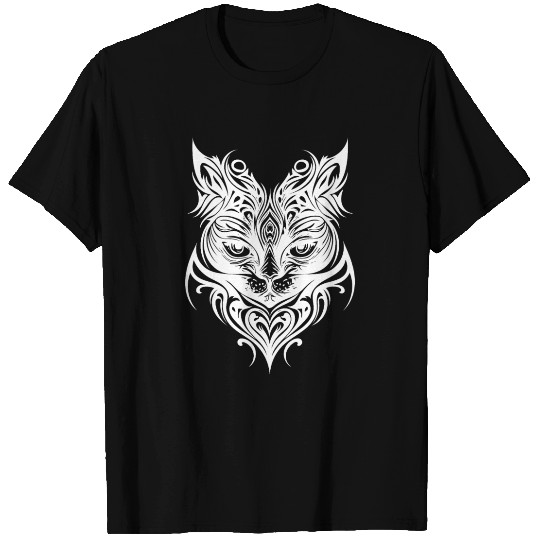 Cute Kittens In Tattoo Style T Shirts