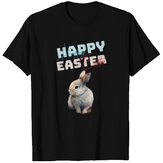 Funny Cute Happy Easter Bunny T Shirts