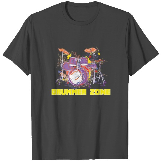 Drummer Zone Percussion T Shirts