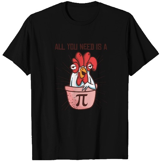 Pi Day Math Pie Chicken Pot Pi Number T Shirts