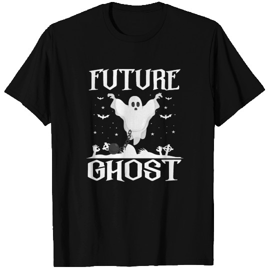 Funny Future Ghost Scary Costume T Shirts
